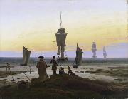 Caspar David Friedrich The Stages of Life (mk09) oil painting on canvas